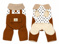 Winter Teddy Fleece Dog Jumpsuit