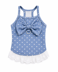 Polka Dot Bow Dog Dress
