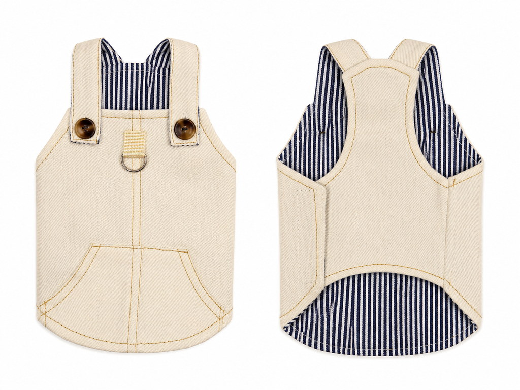 Classic Denim Dog Vest