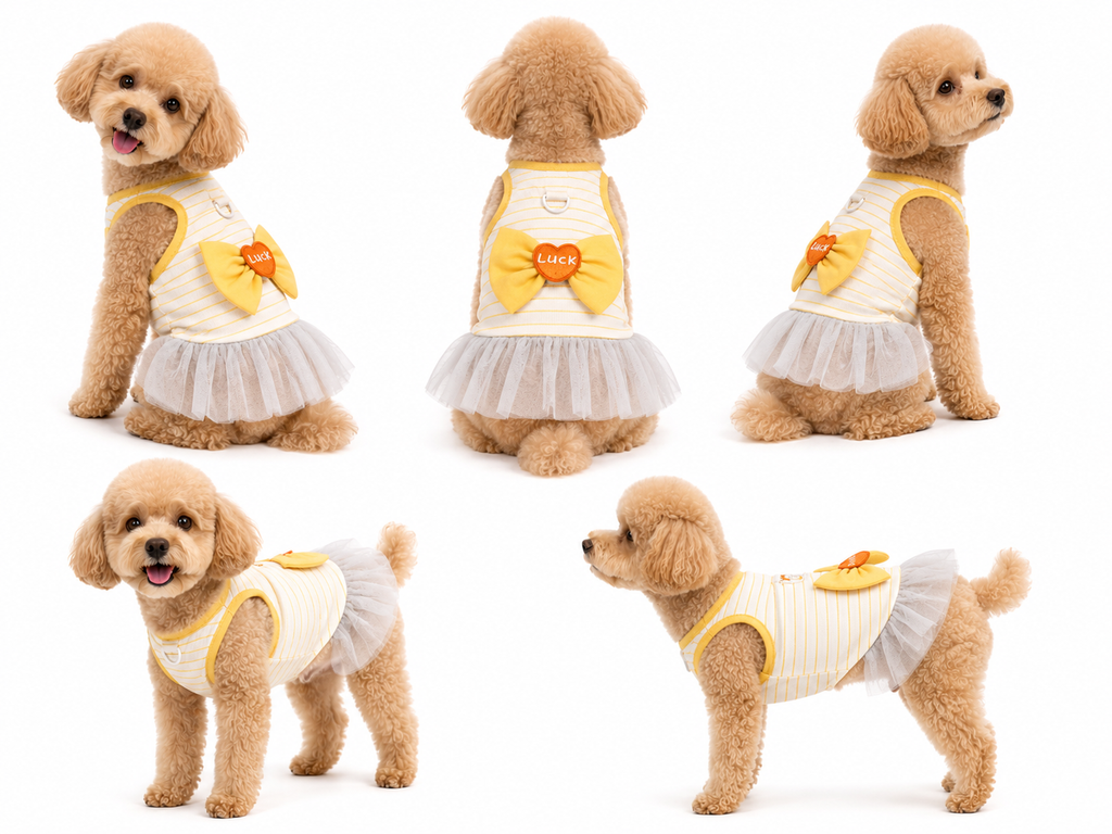 Cute Puppy Tutu Dress