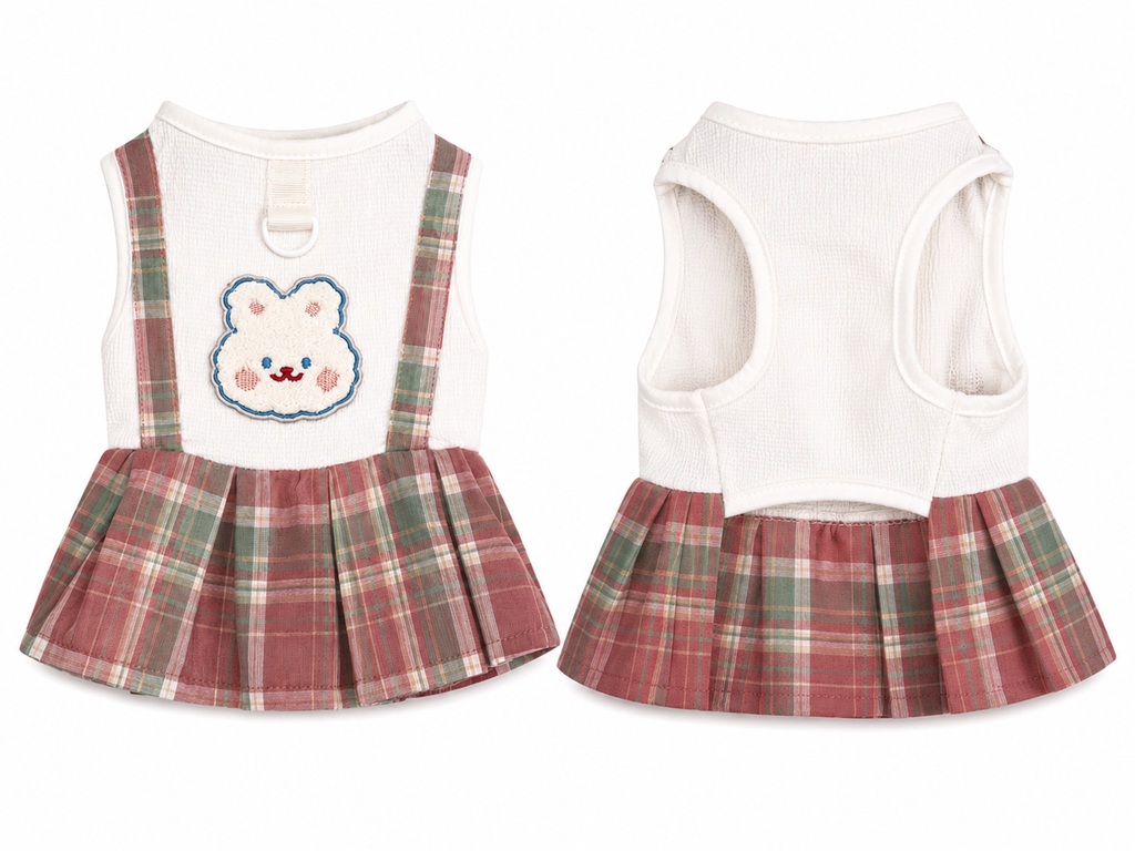 Cute Pet Suspender Skirt