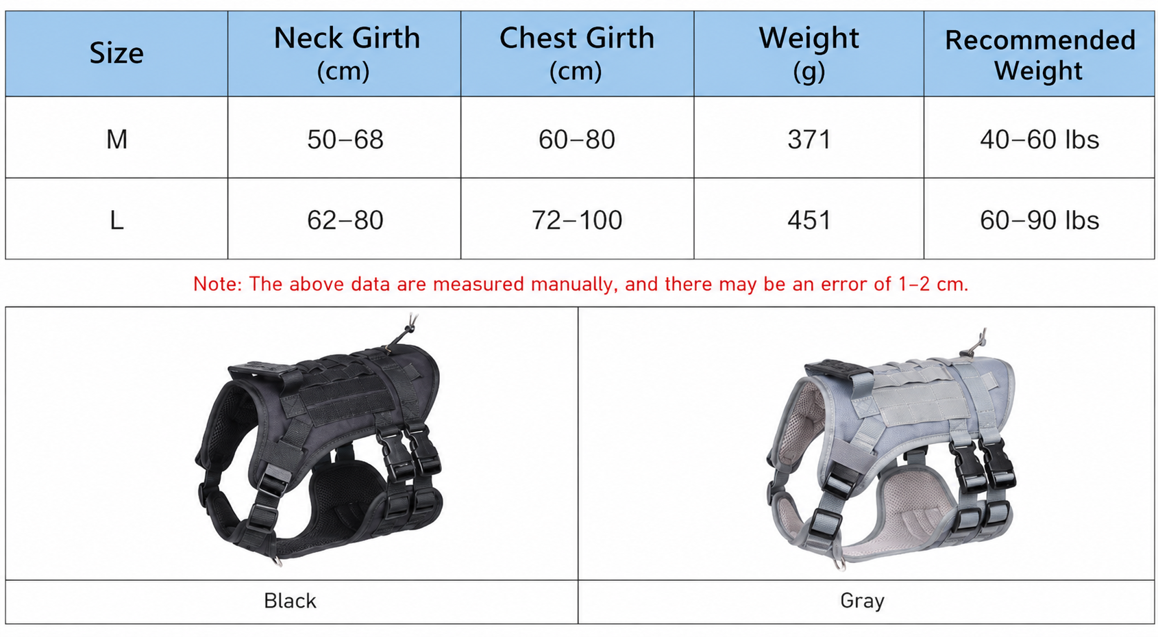 Guardian Tactical Dog Harness