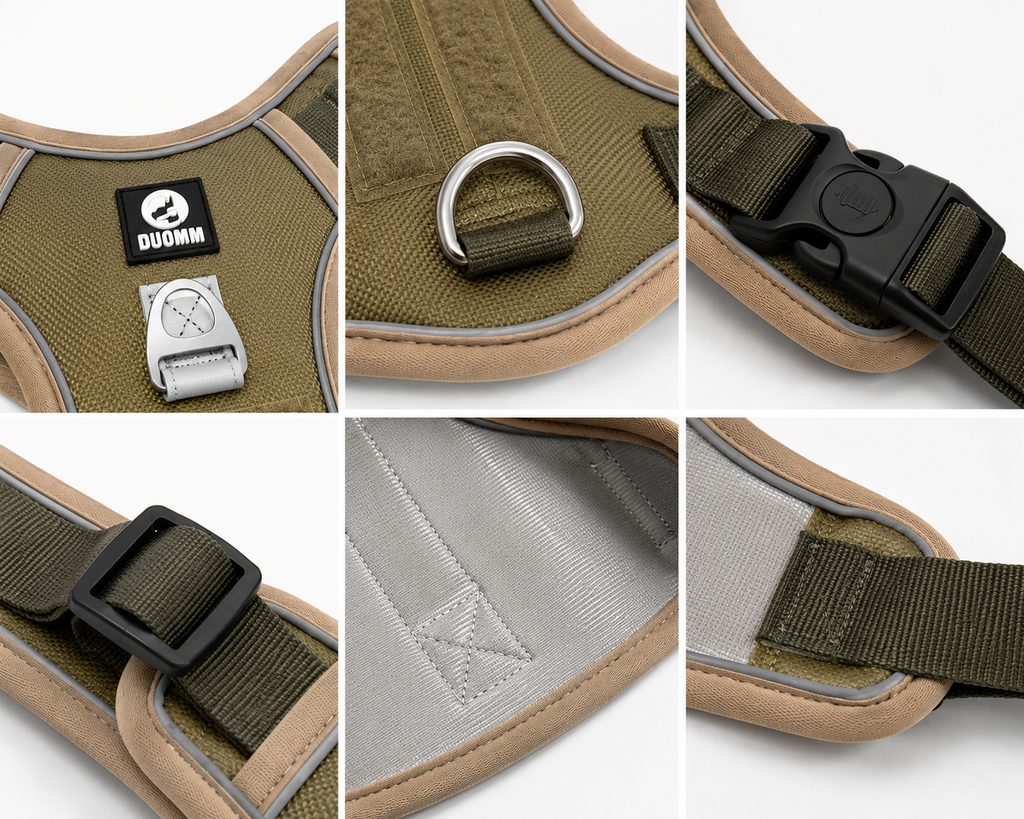 Adjustable H-Style Dog Harness