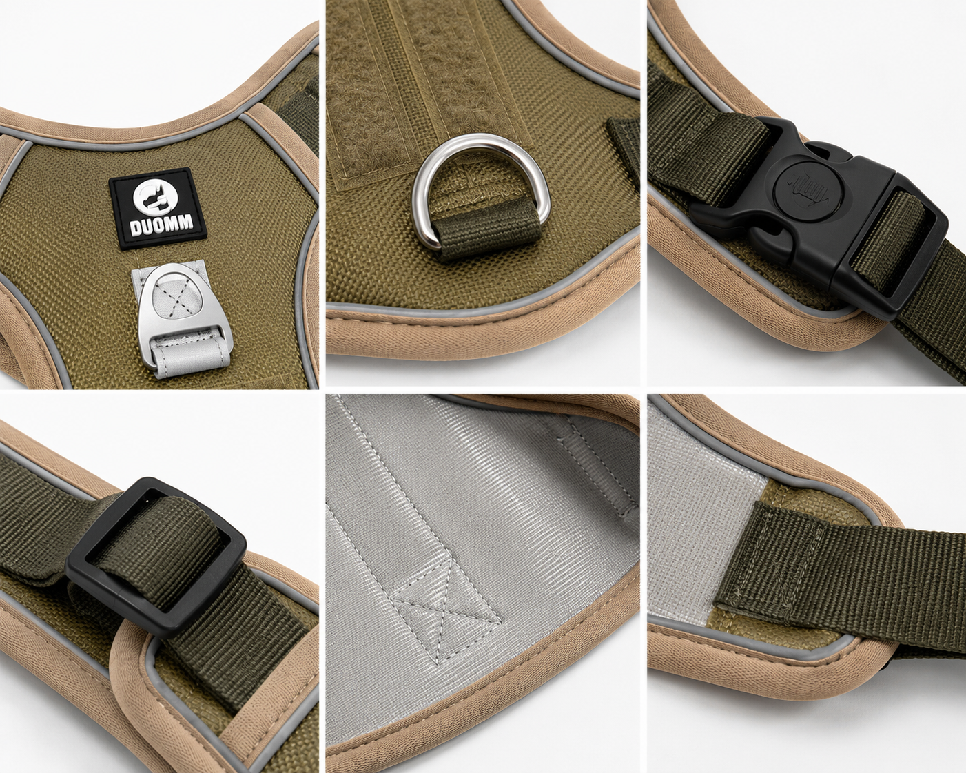 Adjustable H-Style Dog Harness