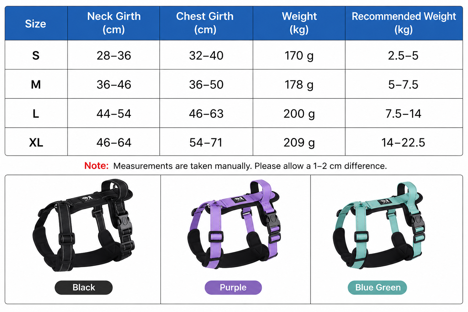 Adjustable H-Style Harness with Soft Padded Handle