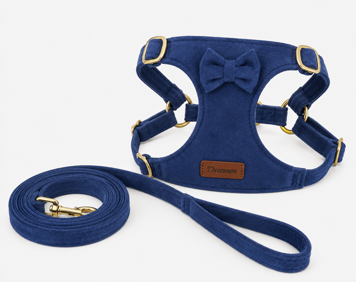 Sweet Bow Adjustable Dog Harness & Leash Set