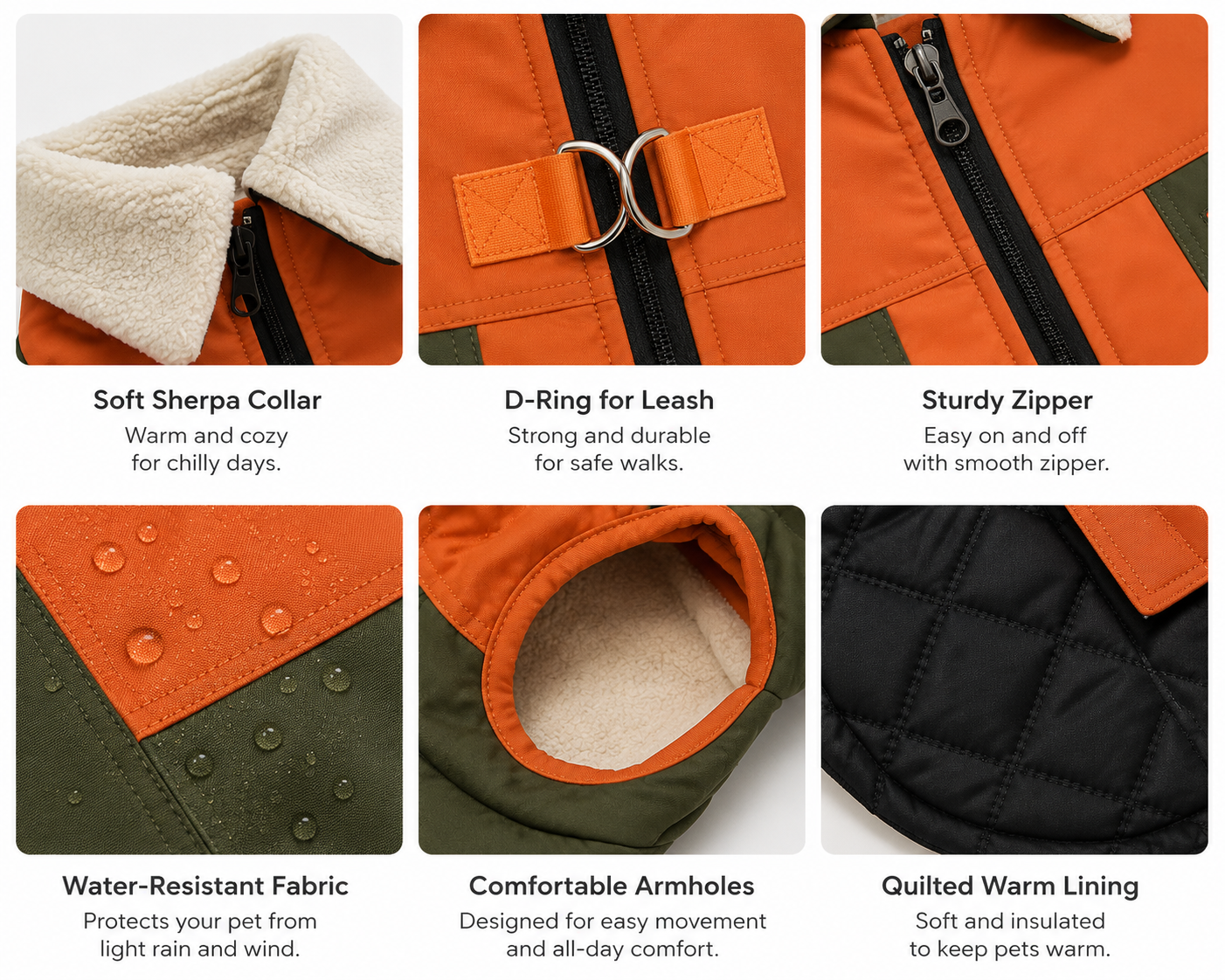 Waterproof Winter Dog Jacket
