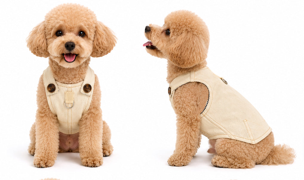 Classic Denim Dog Vest