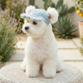 Pearl Bow Pet Baseball Cap