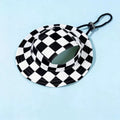 Checkerboard Pet Sun Hat for Dogs & Cats